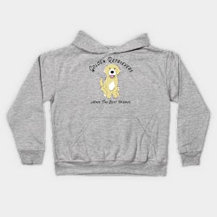 Golden Retriever Fan Gift Retriever Dog Fan Kids Hoodie